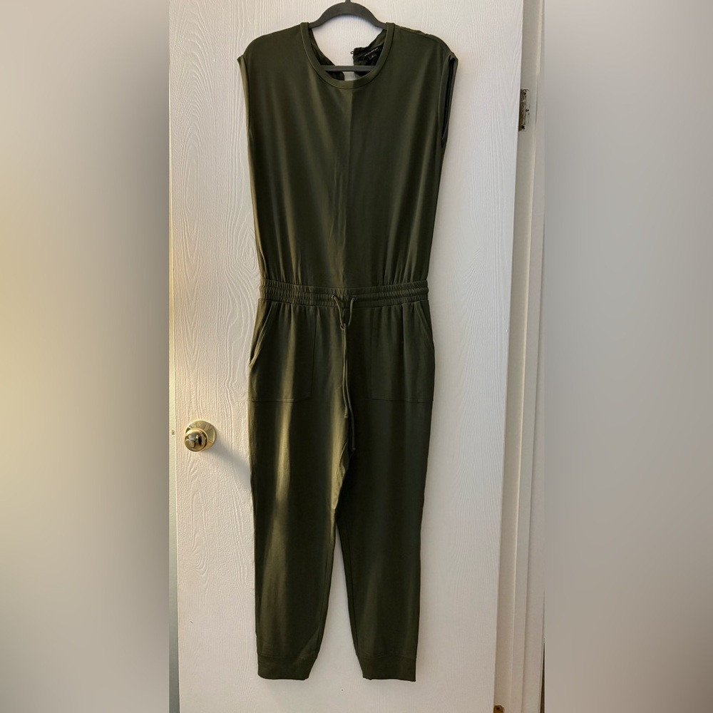 Banana Republic Olive Green Women's Jumpsuit